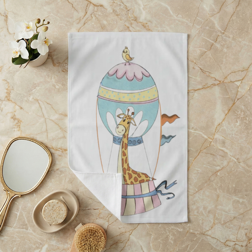 Özgür Zürafa Hand Towel