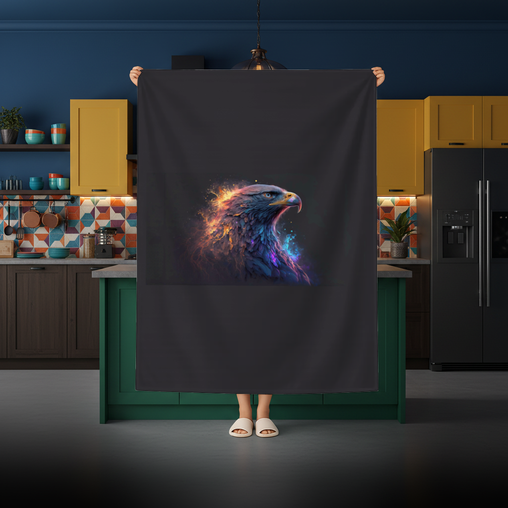 Eagle image  A symbol of strength and freedom. Rectangular Tablecloth