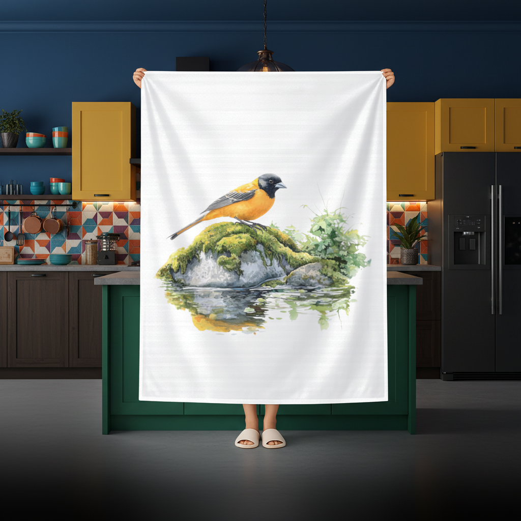 Orange Baltimore Oriole Bird 