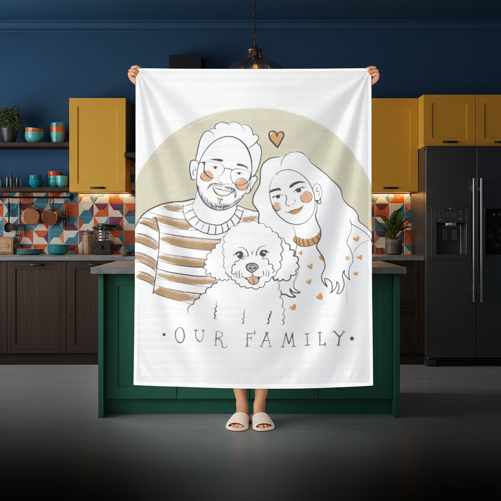 Our Family Rectangular Tablecloth