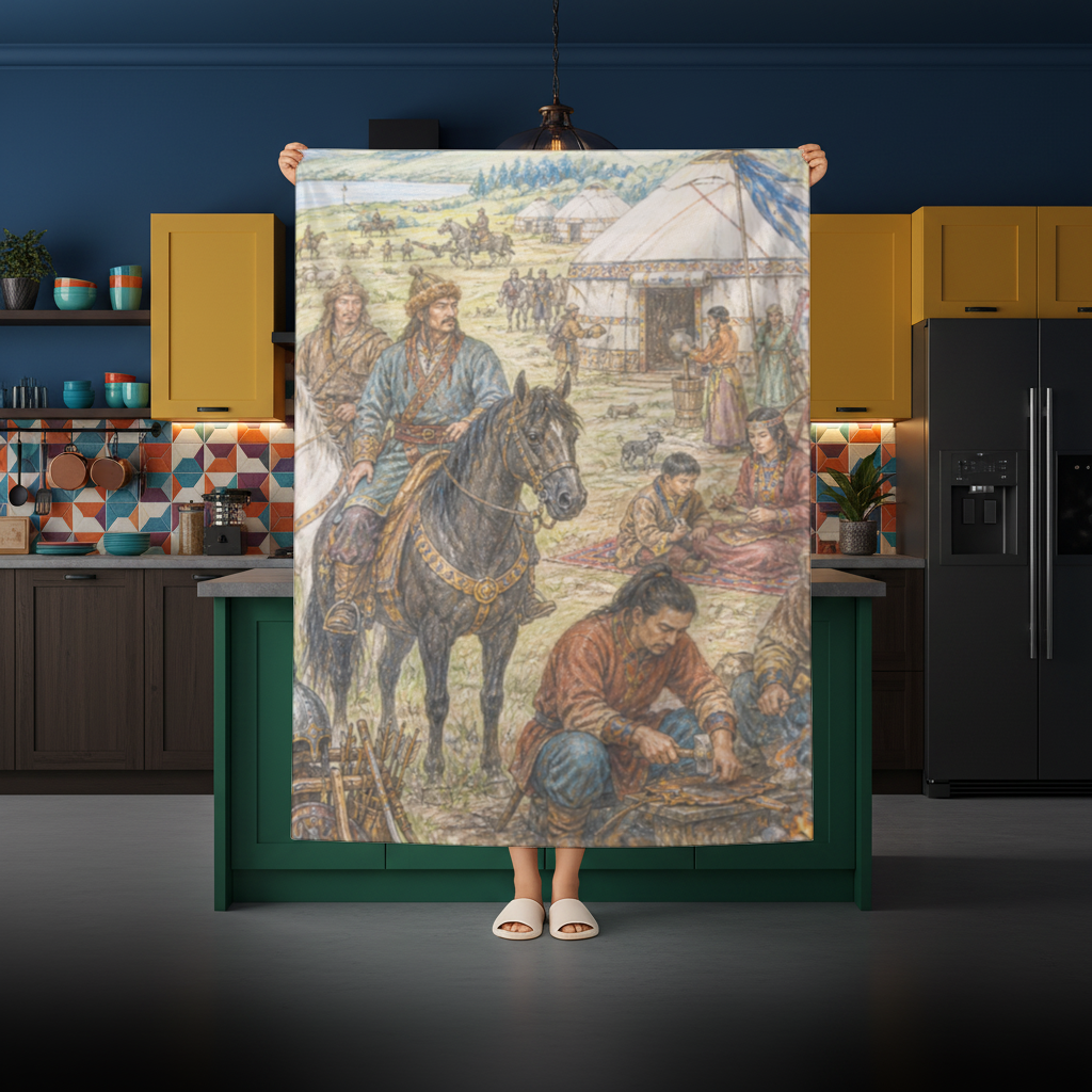 Blacksmiths of the Steppe Ancient Nomadic Camp Art 