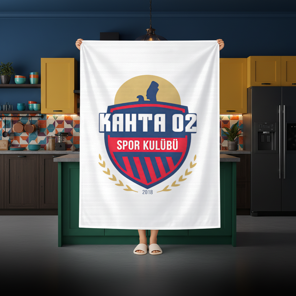 Kahta 02 Spor Kulübü Arması Masa Örtüsü