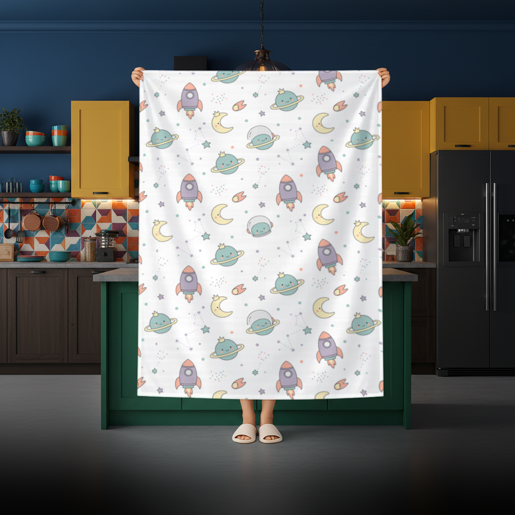 Cute Space Rocket Pattern 