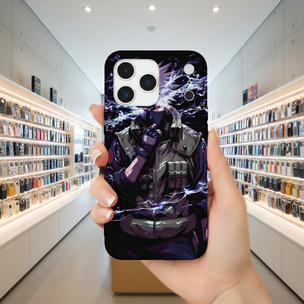 Kakashi Hatake  The Surge of Purple Lightning iPhone 17 Pro Max Case