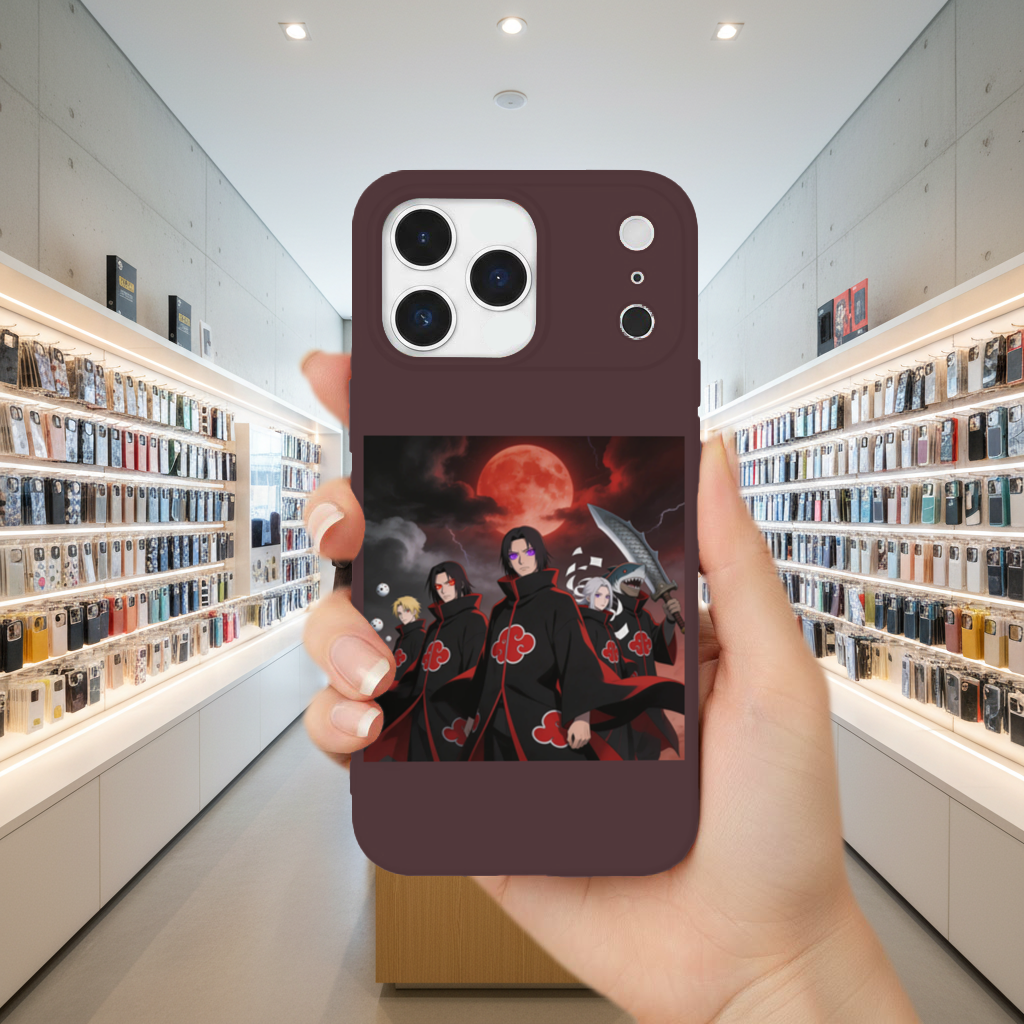 Akatsuki Members  Shadows of the Red Cloud iPhone 17 Pro Max Case