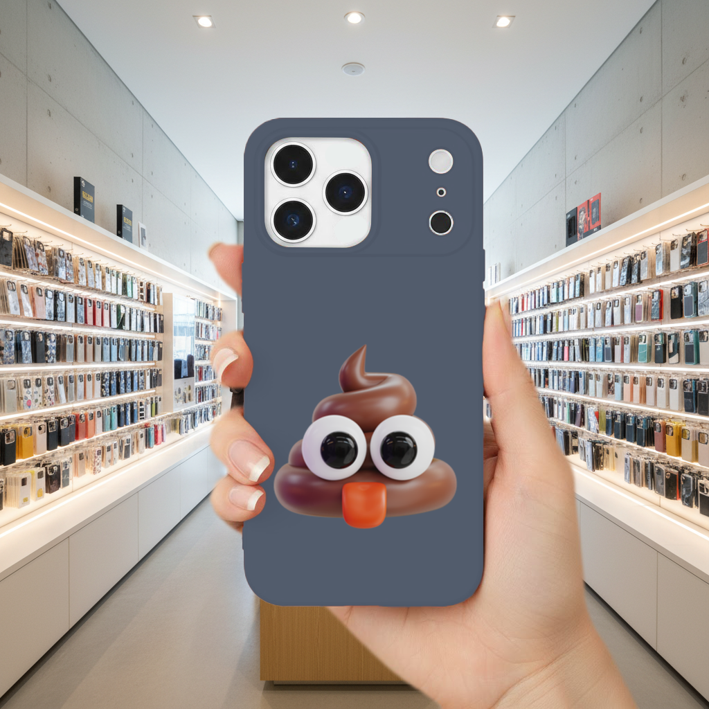 3D Silly Emoji iPhone 17 Pro Max Case