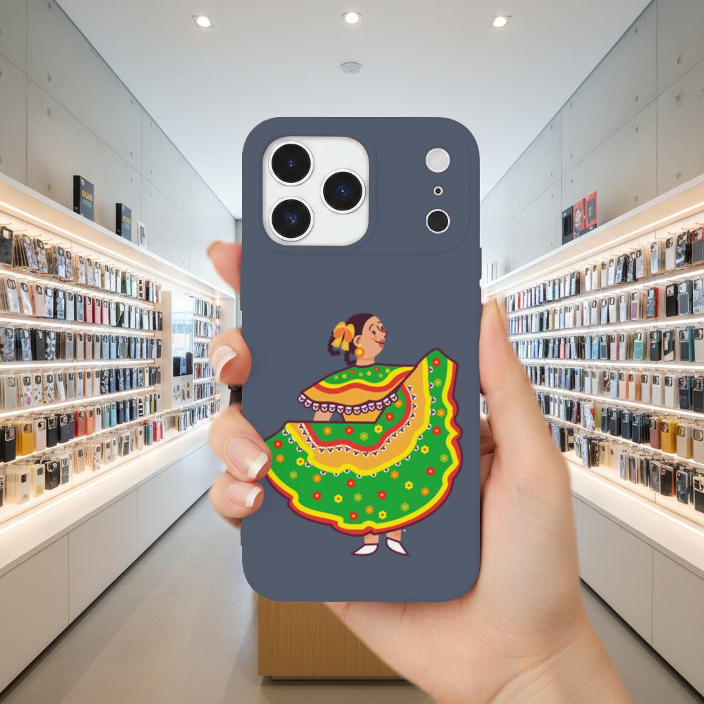 Mexican Folkloric Dancer Woman iPhone 17 Pro Max Case