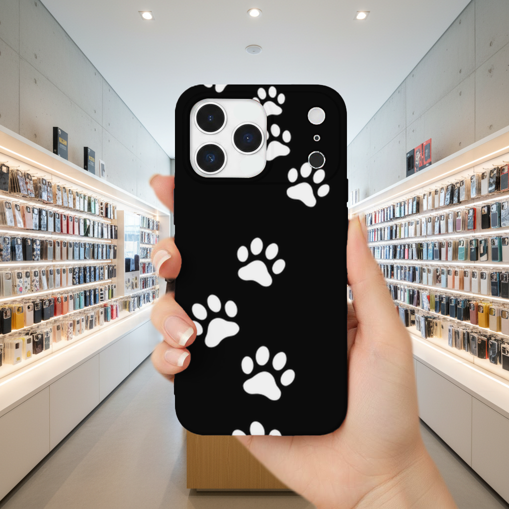 Paw Prints Trail iPhone 17 Pro Max Case