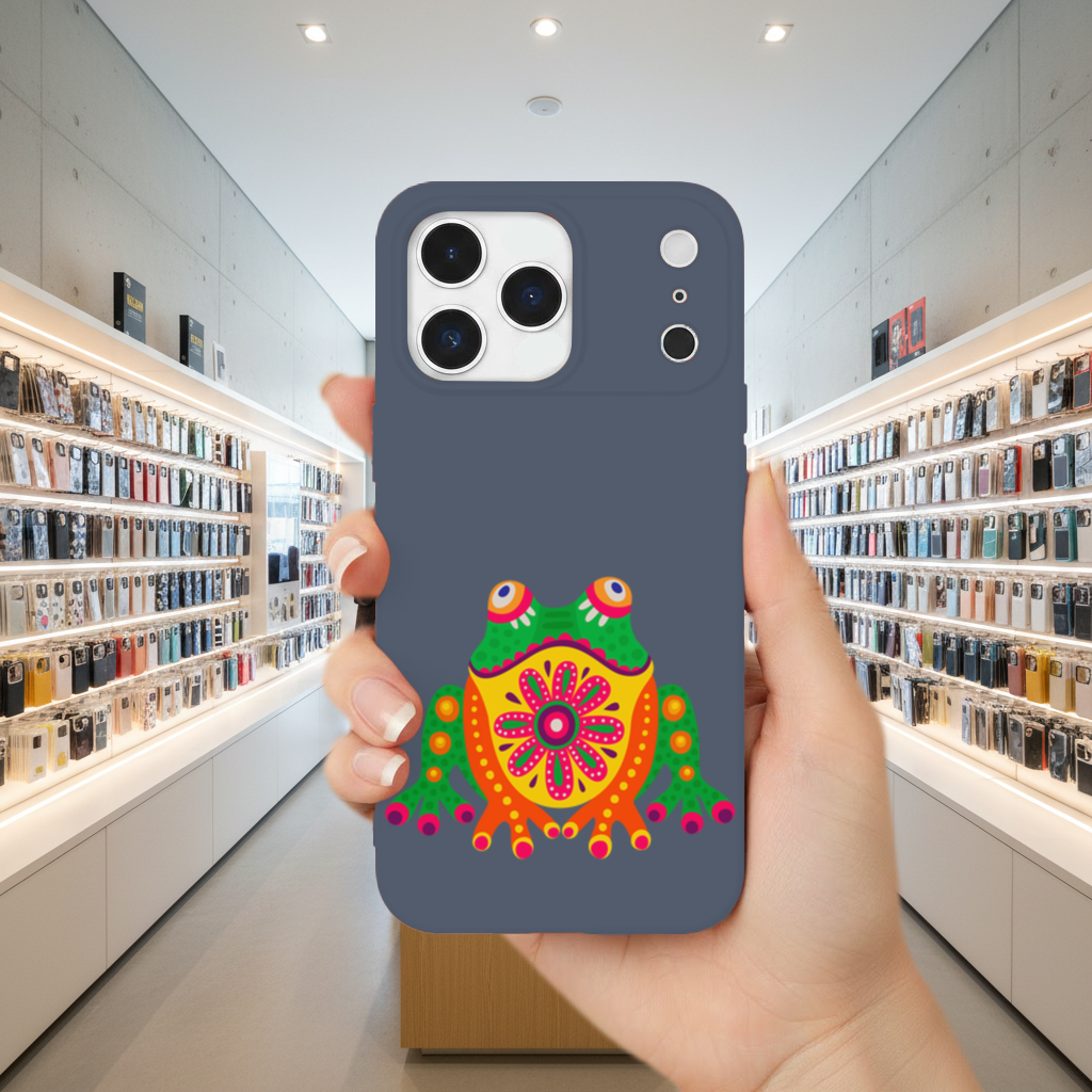 Mexican Alebrije Frog iPhone 17 Pro Max Case