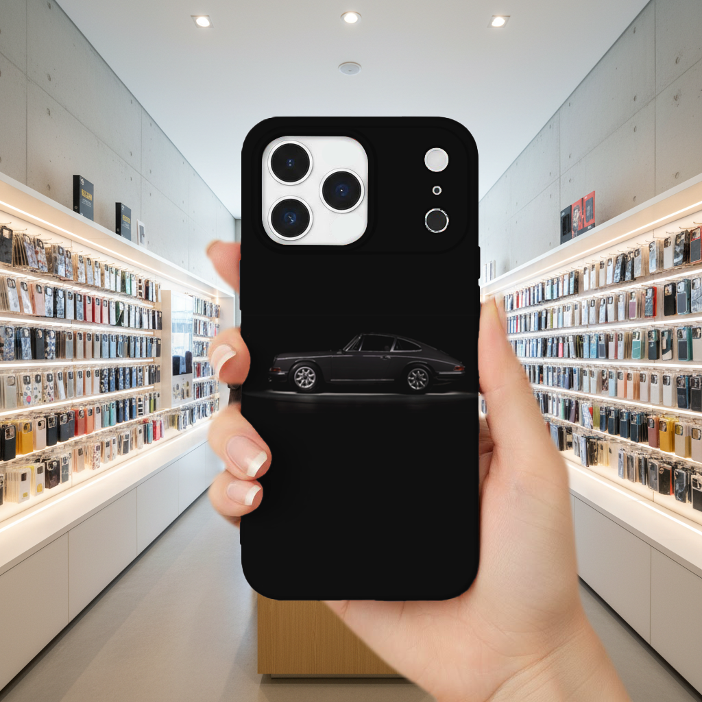 Dark Vintage Sports Car iPhone 17 Pro Max Case