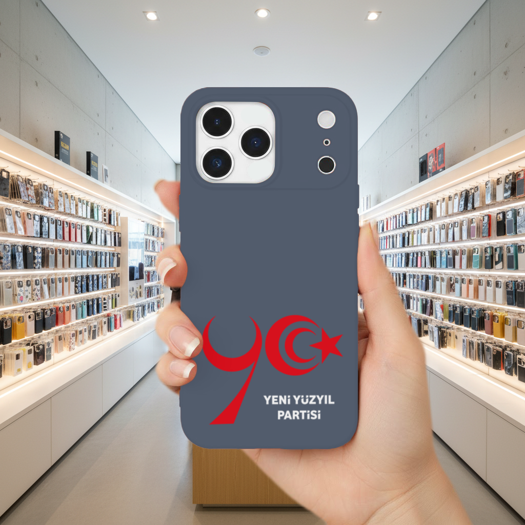 The Yeni Yüzyıl Party Logo On A Transparent Background iPhone 17 Pro Max Case