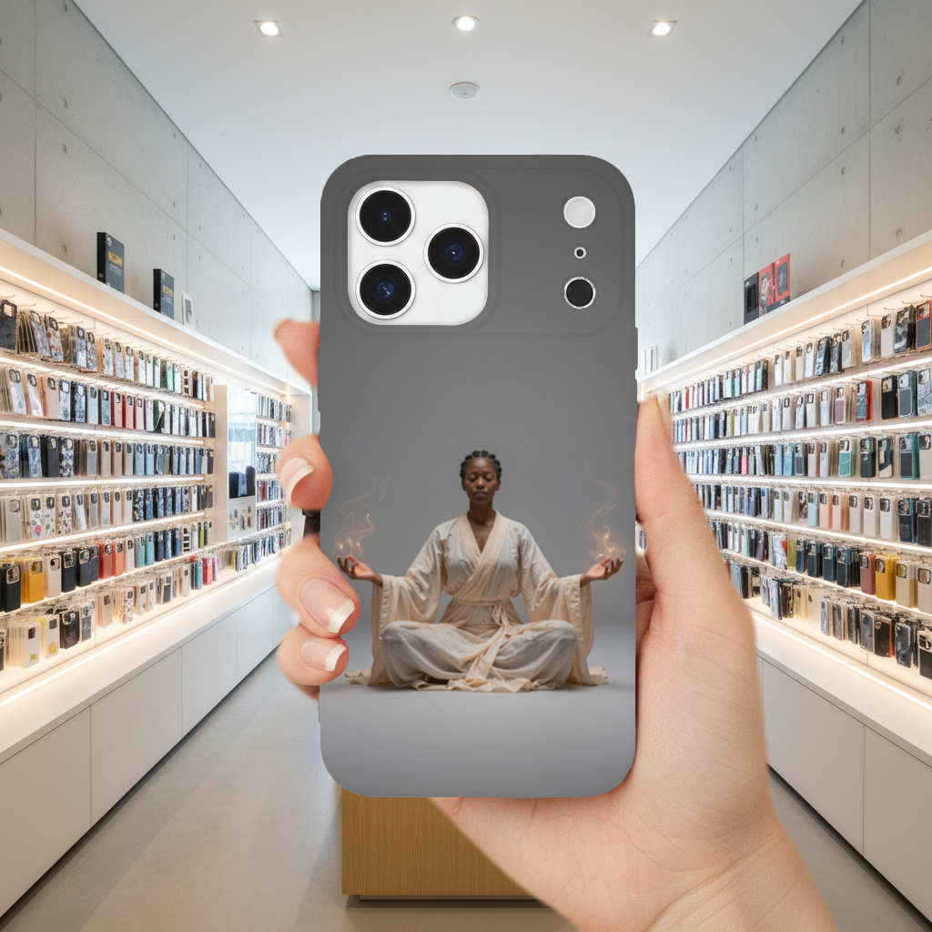 Ethereal Energy Meditation iPhone 17 Pro Max Case