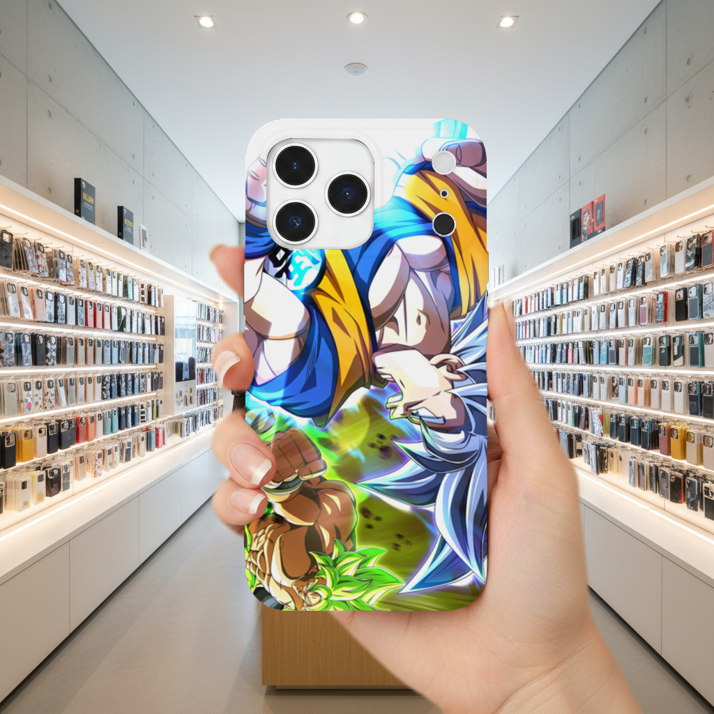 Powerful Warriors Energy Duel iPhone 17 Pro Max Case