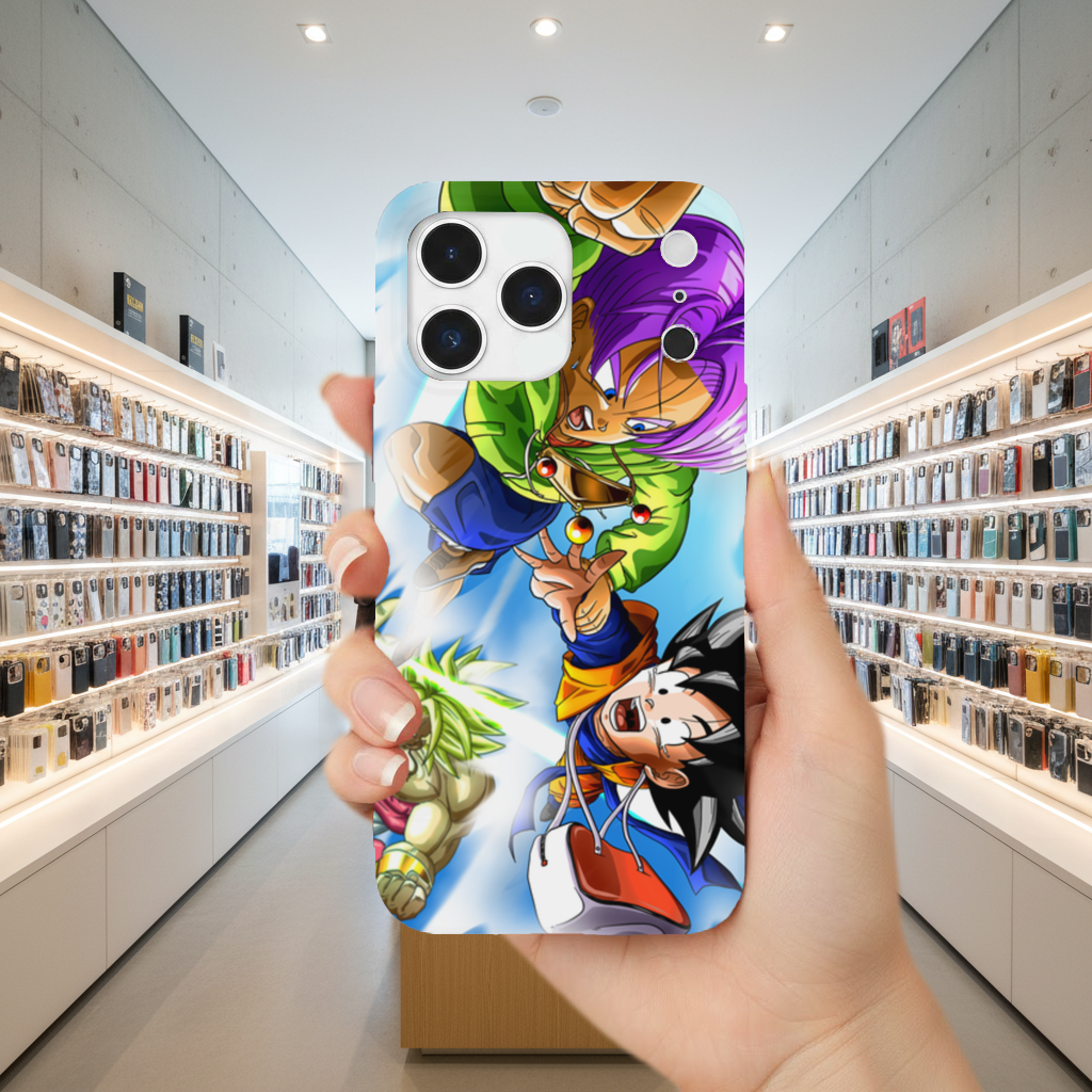Enerji Patlamalı Shonen Savaş Sahnesi iPhone 17 Pro Max Kılıfı