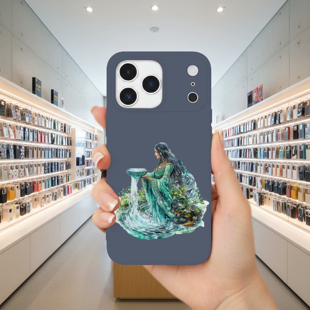 Efsunlu Su Tanrıçası iPhone 17 Pro Max Kılıfı