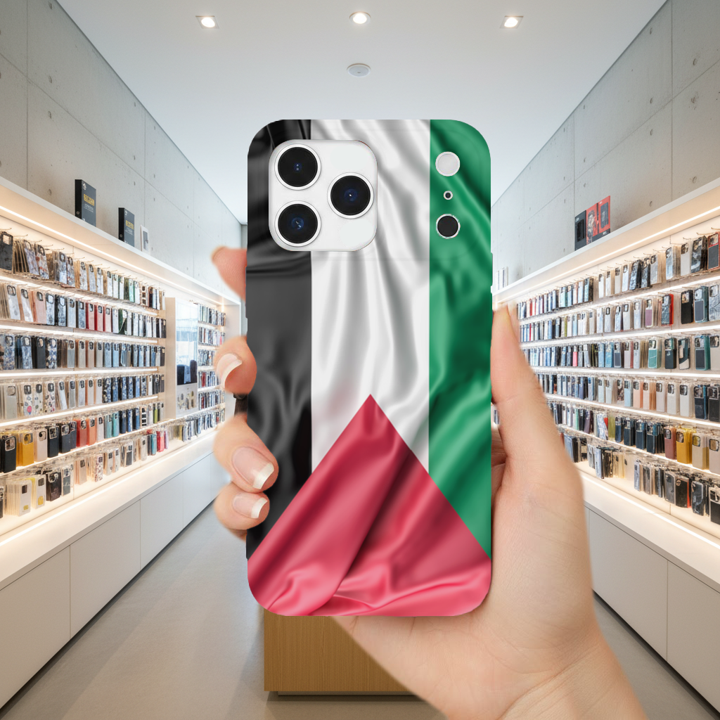 Waving Palestine Flag iPhone 17 Pro Max Case