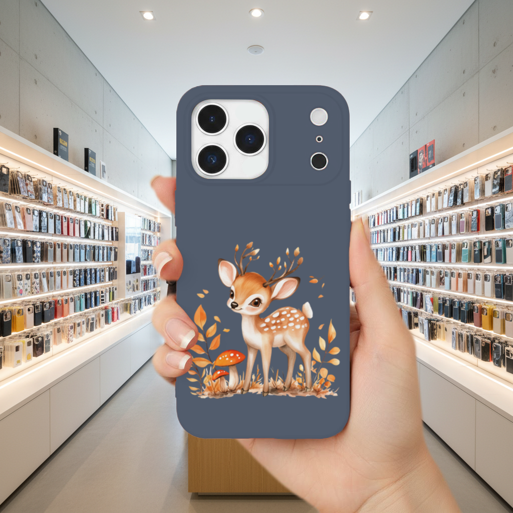 Masalsı Sonbahar Yavru Geyiği iPhone 17 Pro Max Kılıfı
