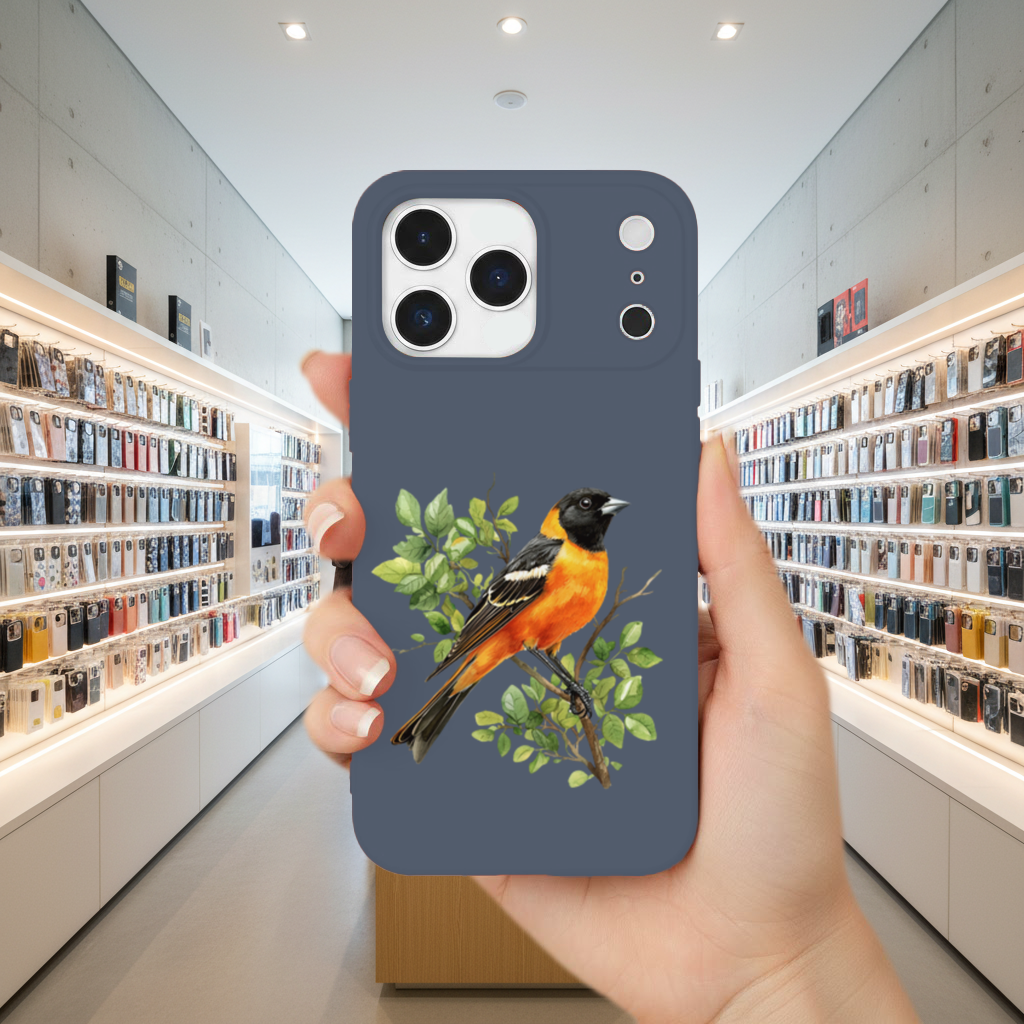 Baltimore Oriole on Branch iPhone 17 Pro Max Case
