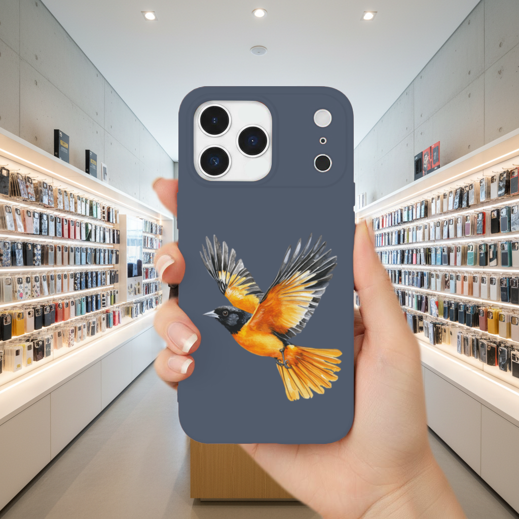 Watercolor Baltimore Oriole iPhone 17 Pro Max Case