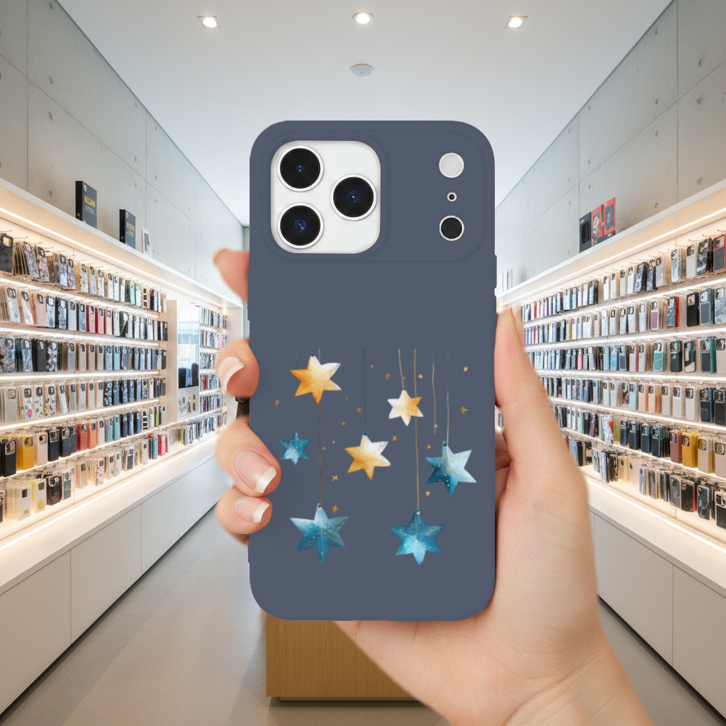 Watercolor Hanging Stars iPhone 17 Pro Max Case