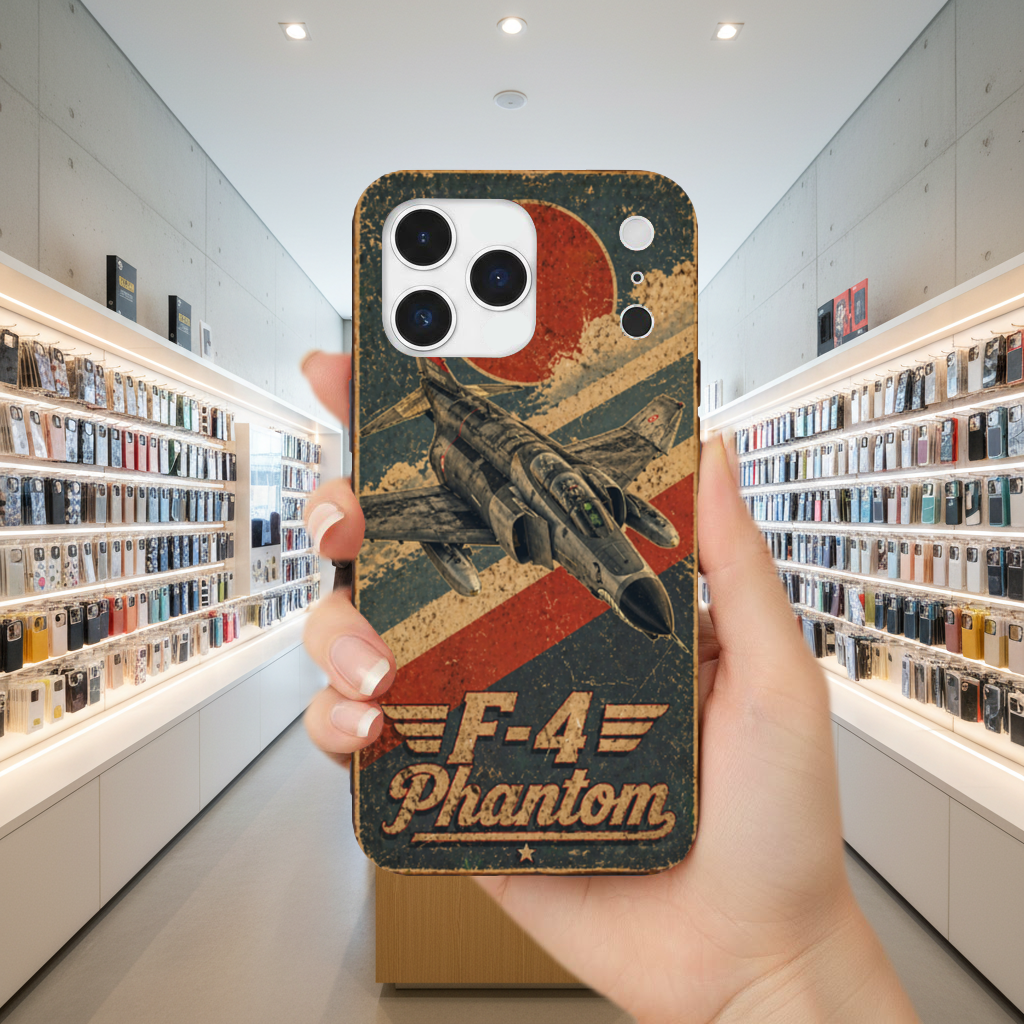 F-4 Phantom Turkish Air Force Retro iPhone 17 Pro Max Case