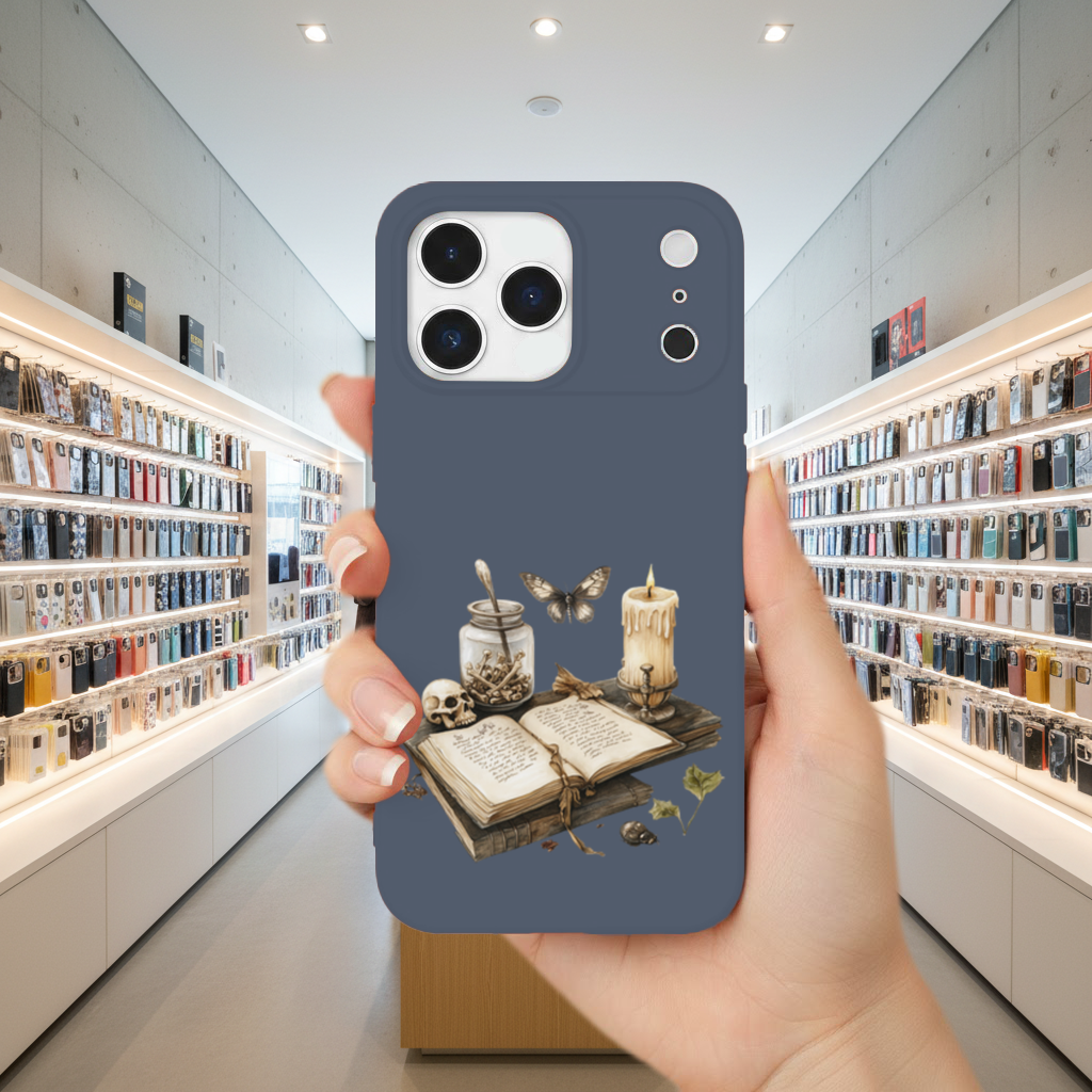Vintage Dark Academia Grimoire iPhone 17 Pro Max Case
