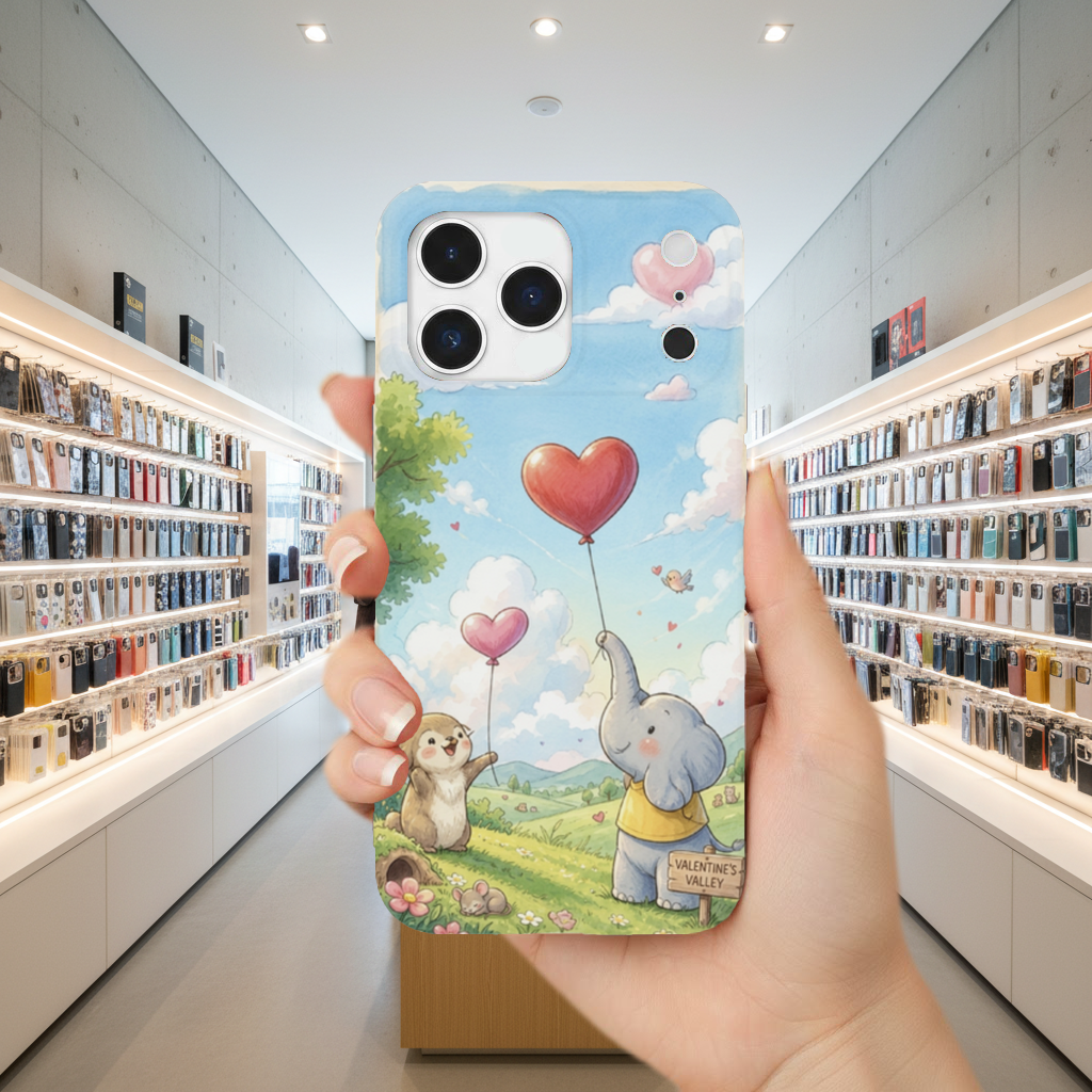 Uçan balon iPhone 17 Pro Max Kılıfı