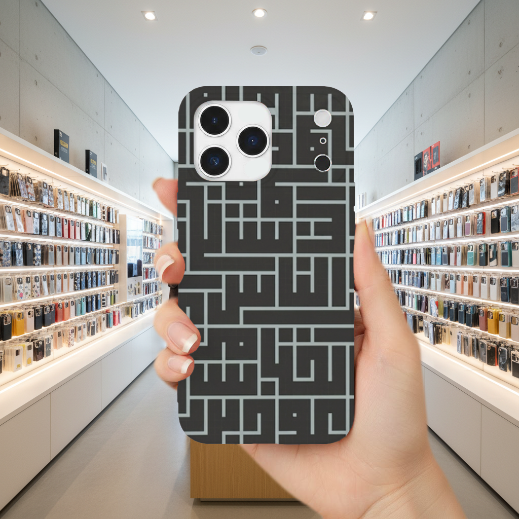 Hat yazısı iPhone 17 Pro Max Kılıfı