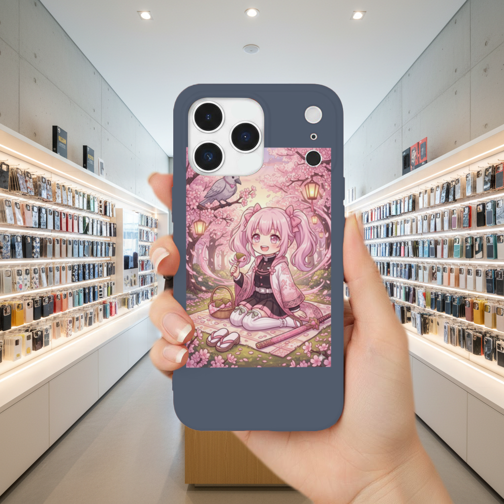 Hanami hokiralı halı iPhone 17 Pro Max Case