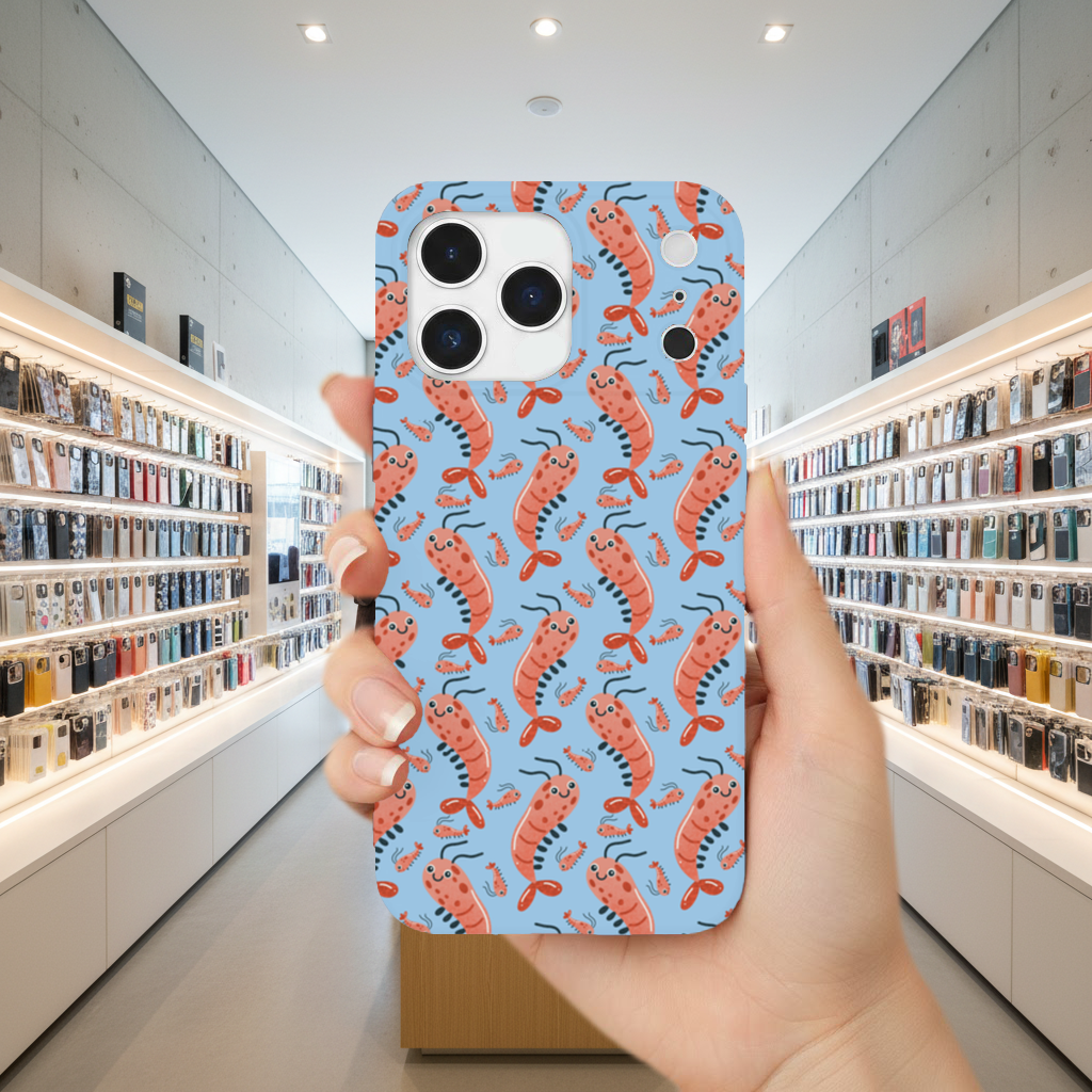 Cute Shrimps iPhone 17 Pro Max Case