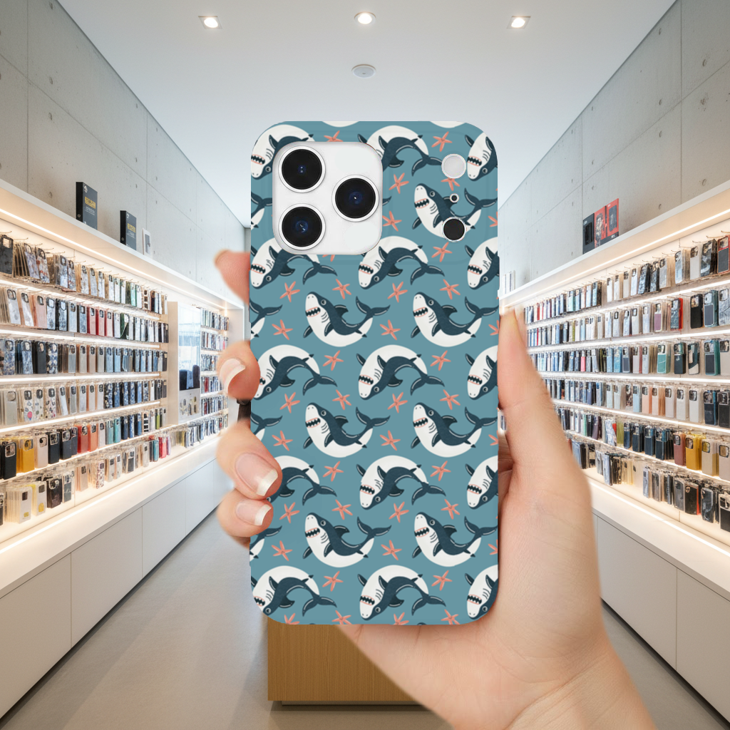 Smiling Shark iPhone 17 Pro Max Case