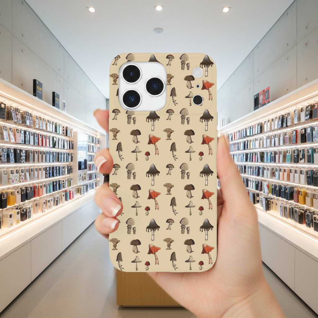 Sad Mushrooms iPhone 17 Pro Max Case