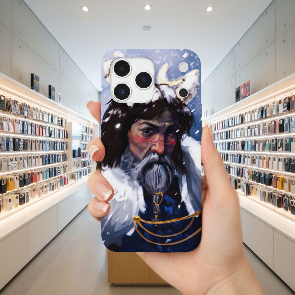 a snowy day iPhone 17 Pro Max Case