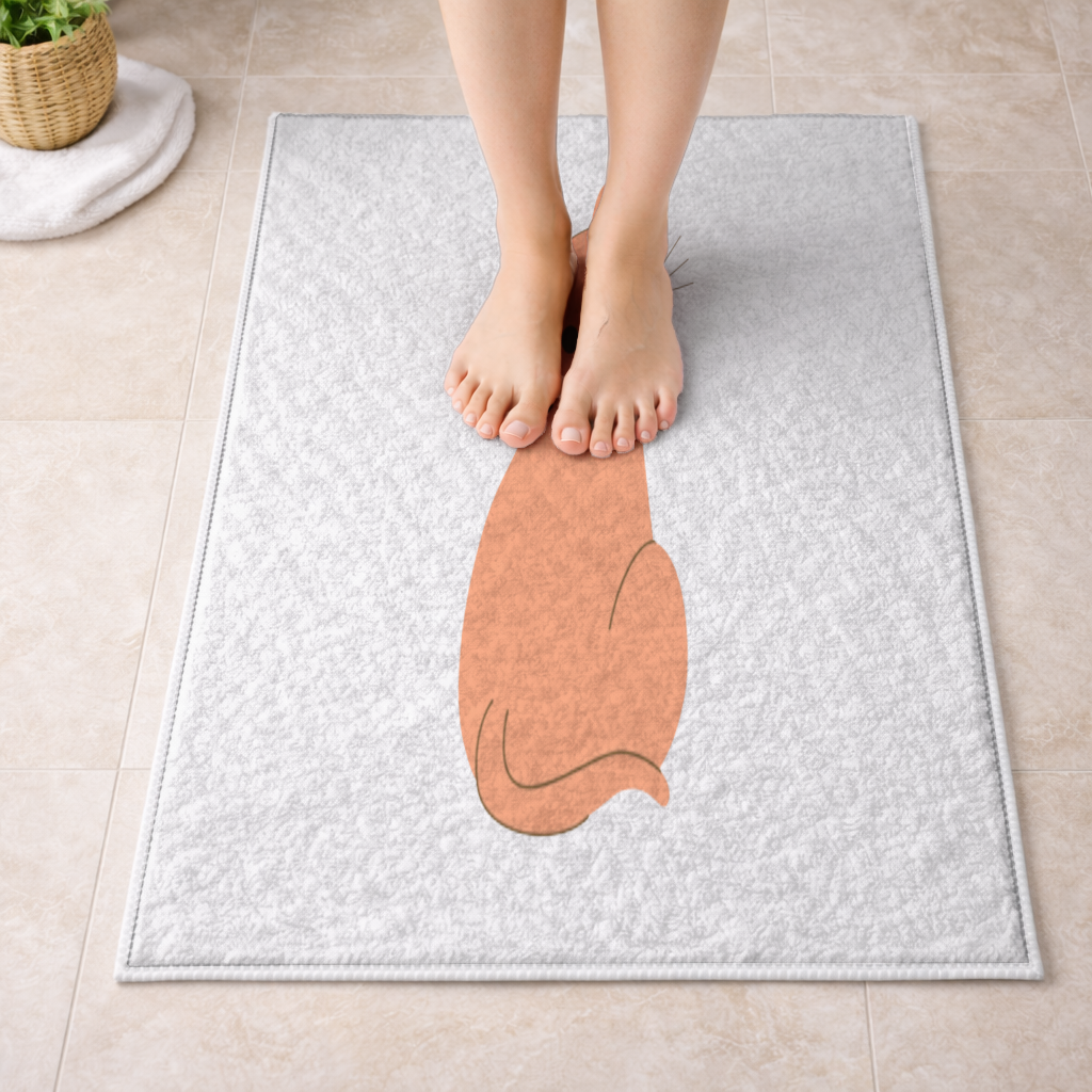 furry feline friends Bath Mat