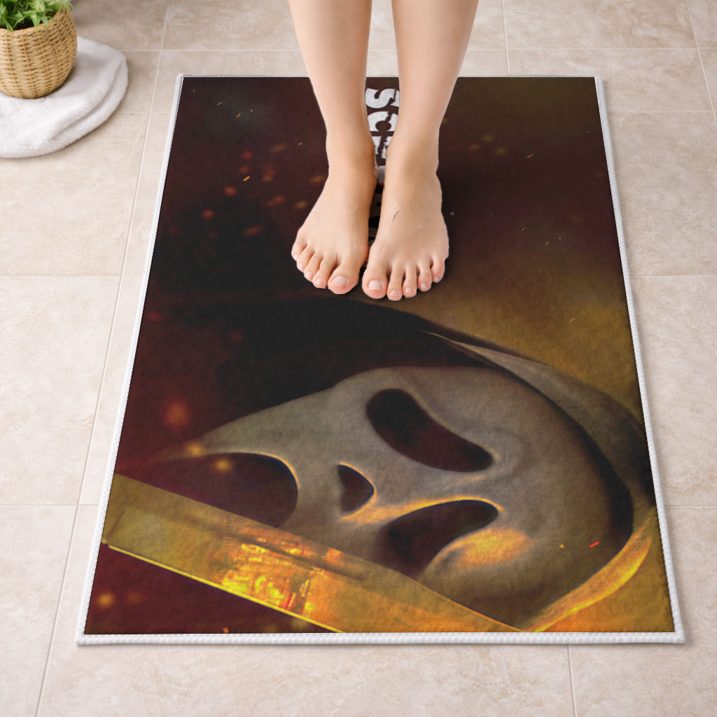 Horror Movie Ghost Fan Art Bath Mat