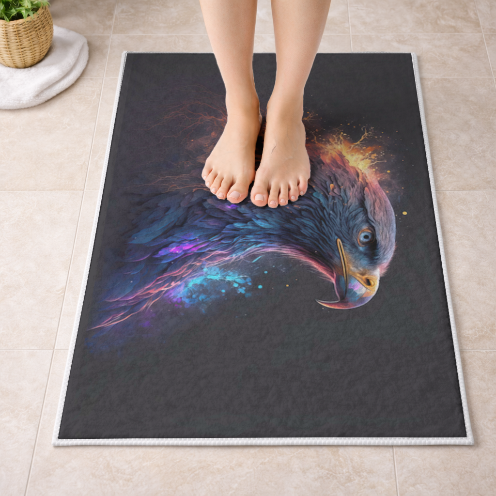 Eagle image  A symbol of strength and freedom. Bath Mat