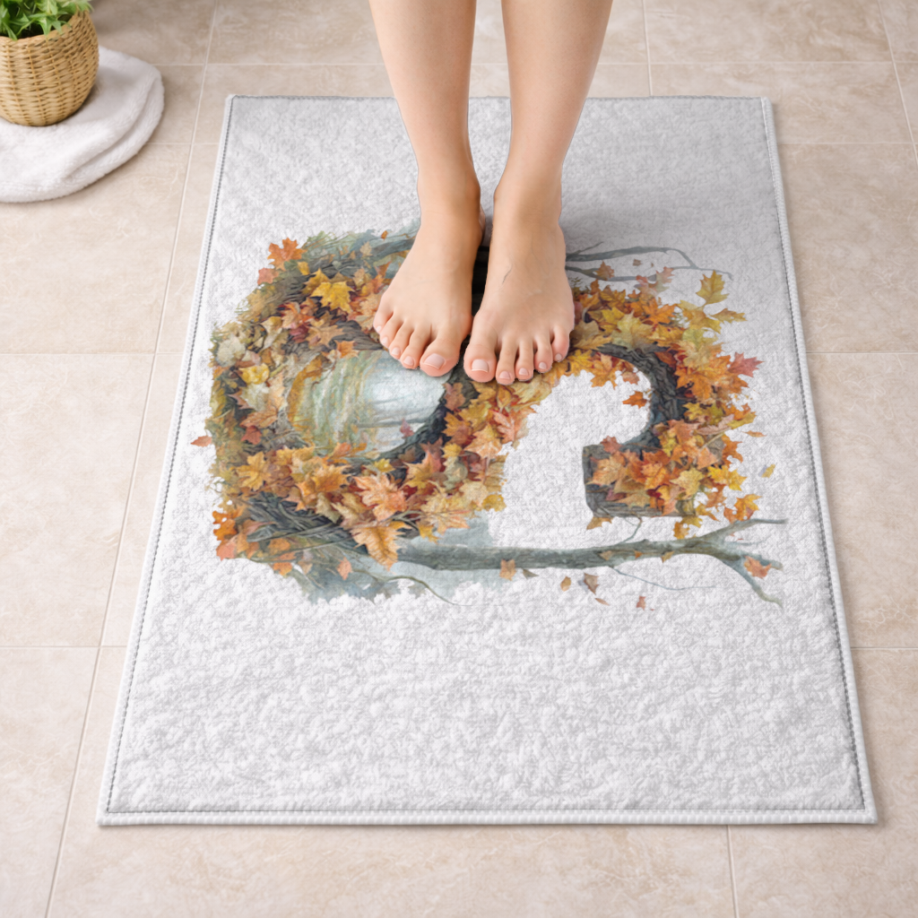 Autumn Maple Leaf Letter S 