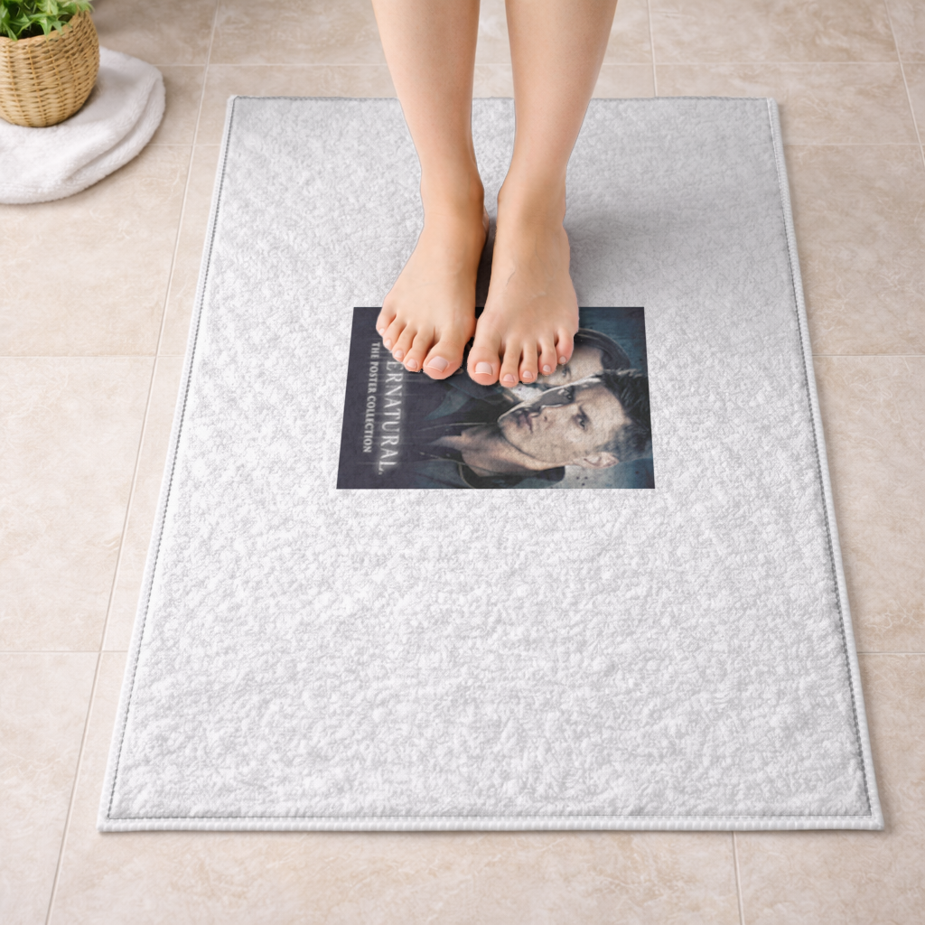 Supernatural Tasarım Banyo Halısı