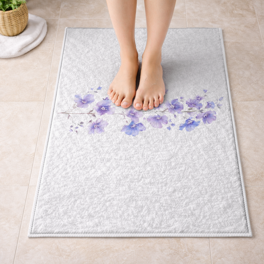 Delicate Blue Flax Wildflowers 