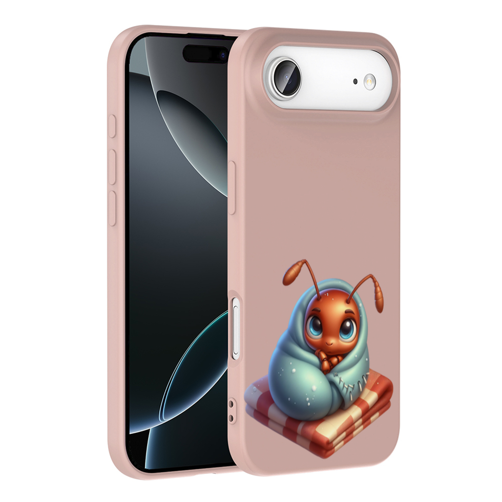 Kawaii Baby Ant Wrapped in Blanket İphone 17 Air Case
