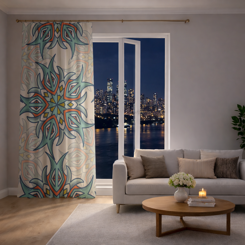 An abstract visual Drapes