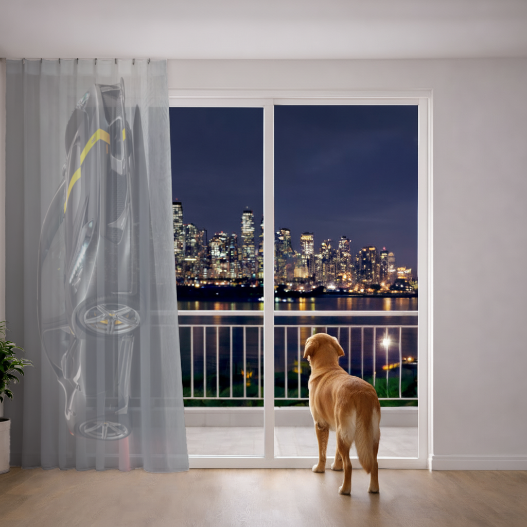 Ferrari 458 Italia Special Carbon Fiber Edition Sheer Curtain