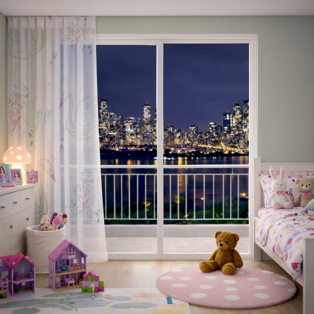 Pastel Watercolor Swan Floral Pattern 