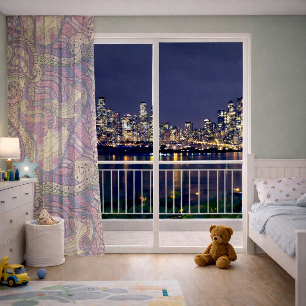 Psychedelic Zentangle Floral 