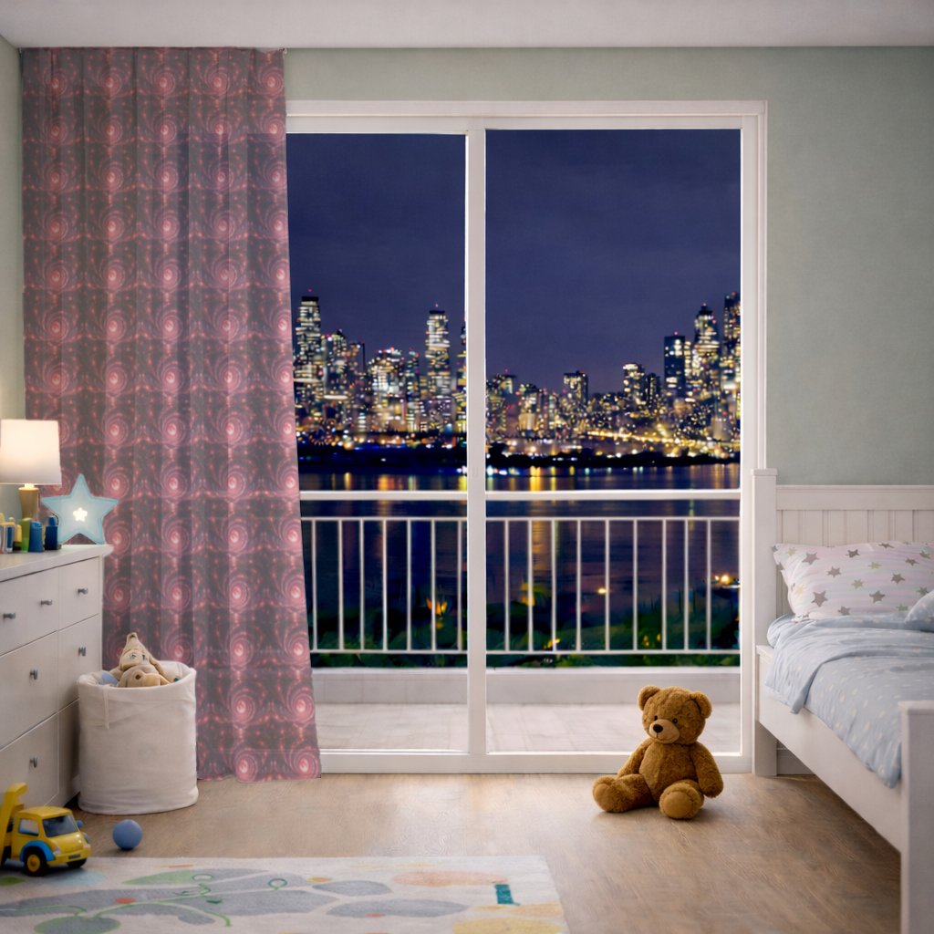 Itachi Uchiha Master of Eternal Tsukuyomi Time Sheer Curtain