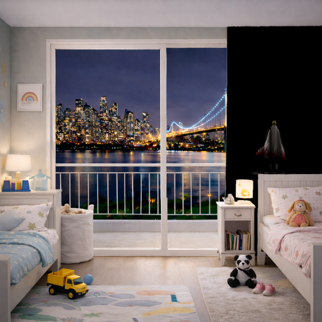 Power from Darkness Naruto Uzumaki Hokage Silhouette Drapes