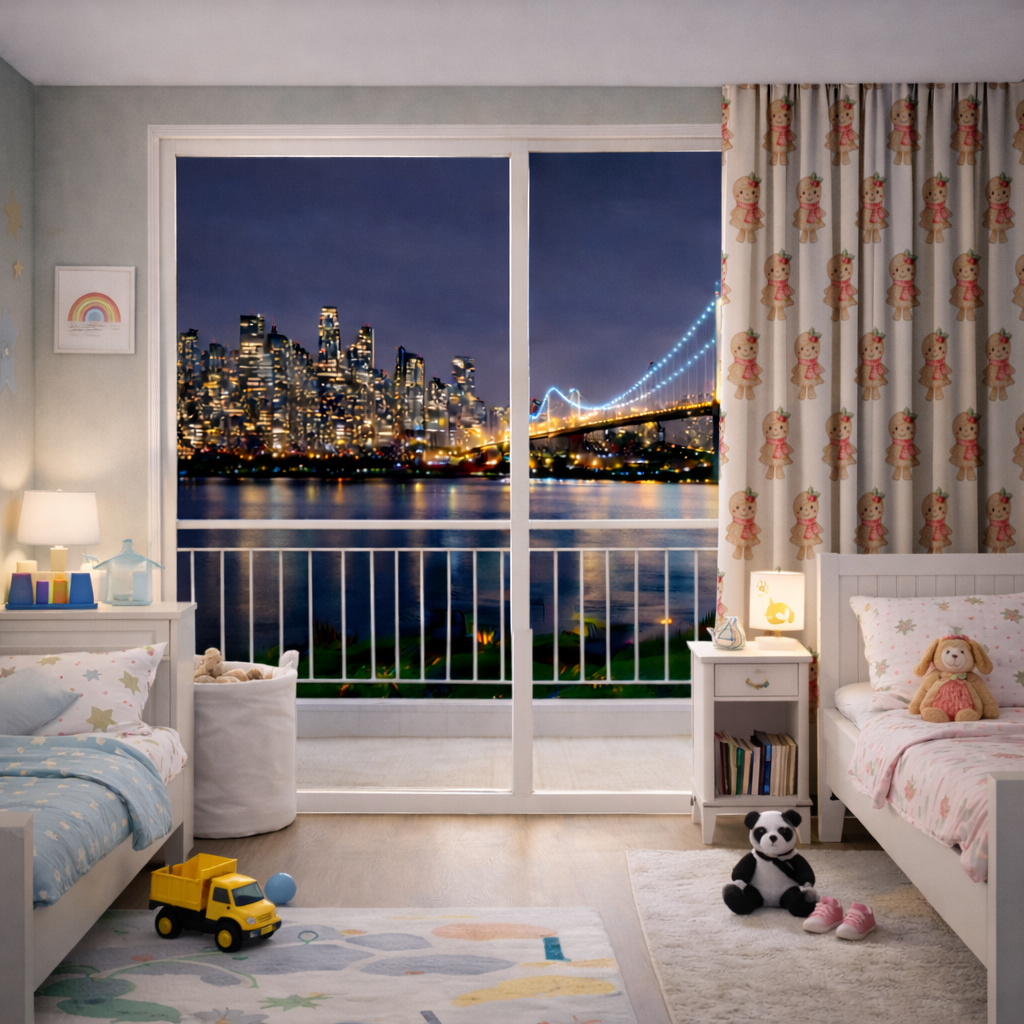 Cute Gingerbread Cookie Character Drapes