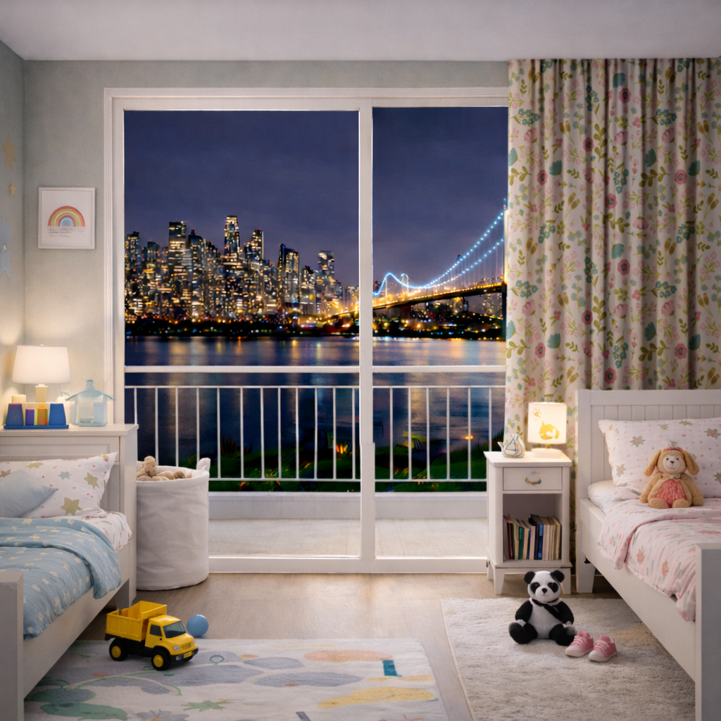 Pastel Bahar Çiçekleri Fon Perde