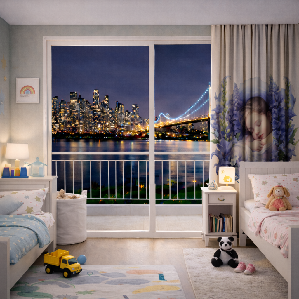 Sleeping Baby Blue Larkspur 