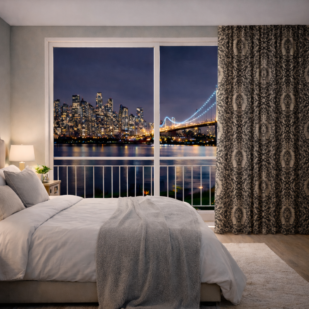 Classic Vintage Damask Floral Pattern 